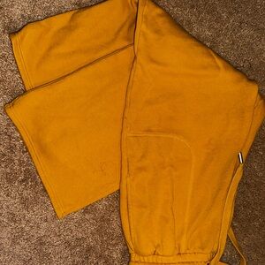 Women Mustard Yellow Sweatpants